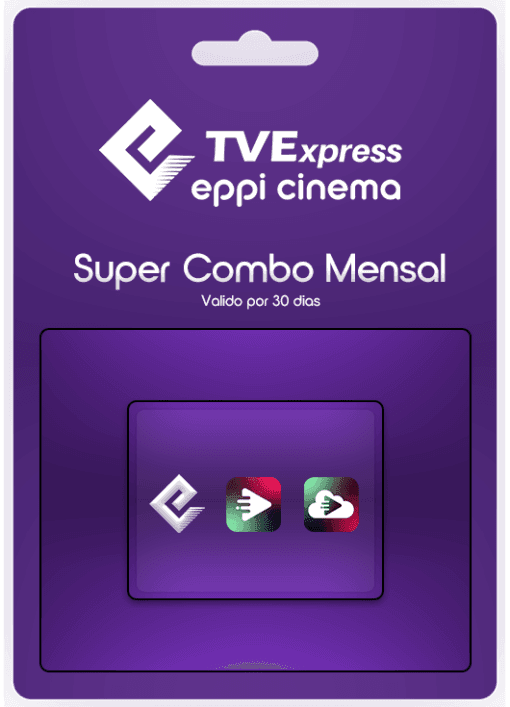 Gift Card TVE + Eppi + Nuvem - Mensal