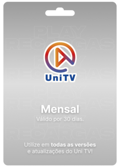 Gift Card Uni TV - Mensal