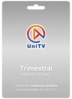Gift Card Uni TV - Trimestral